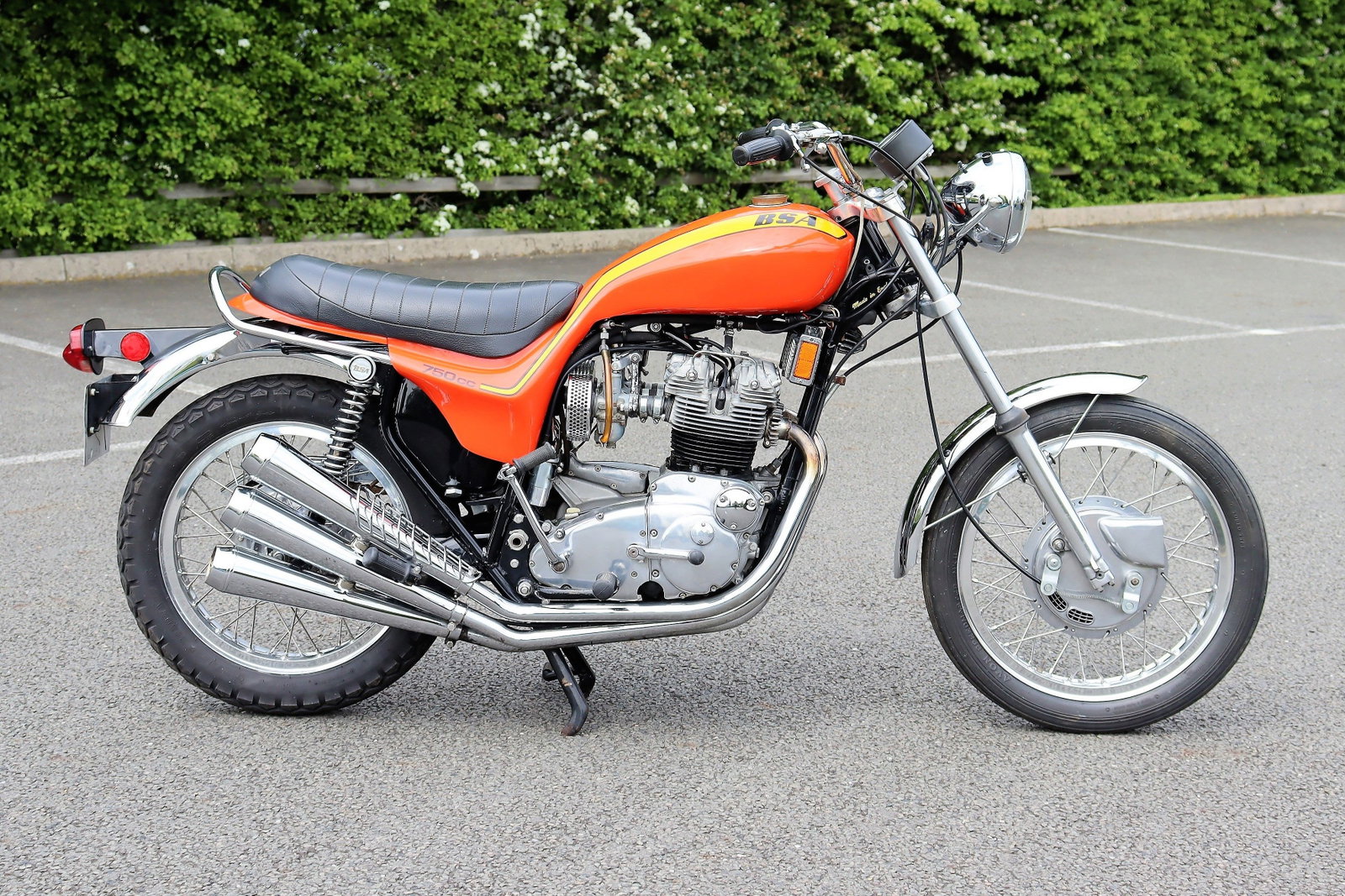 Original BSA Triumph X-75 Hurricane fetches £27,000 at auction